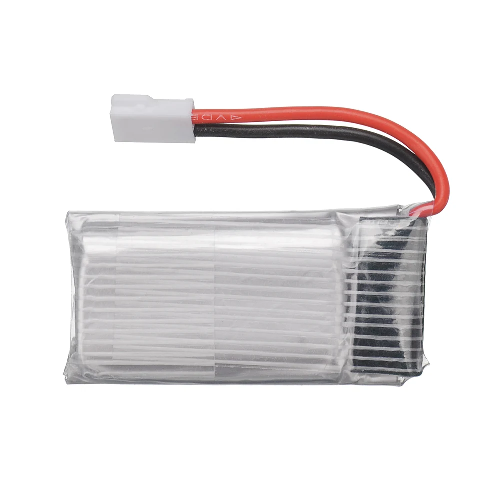 Batterie Lipo avec chargeur XH2.54 pour importateur RC, pièces de rechange, Tage Hknit H31, KY101, E33C, E33, U816A, Vå, H6C, 3.7V, 400mAh, 3.7V, 1S