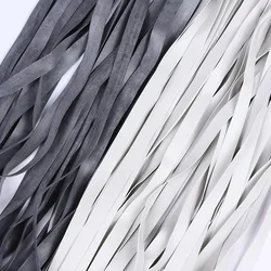 Wholesale 500g/1000g 3/5/6/ 8mm 10mm 15mm 20mm White Black Rubber Elastic Band for DIY Clothing Mask Underwear Swim Sew Material