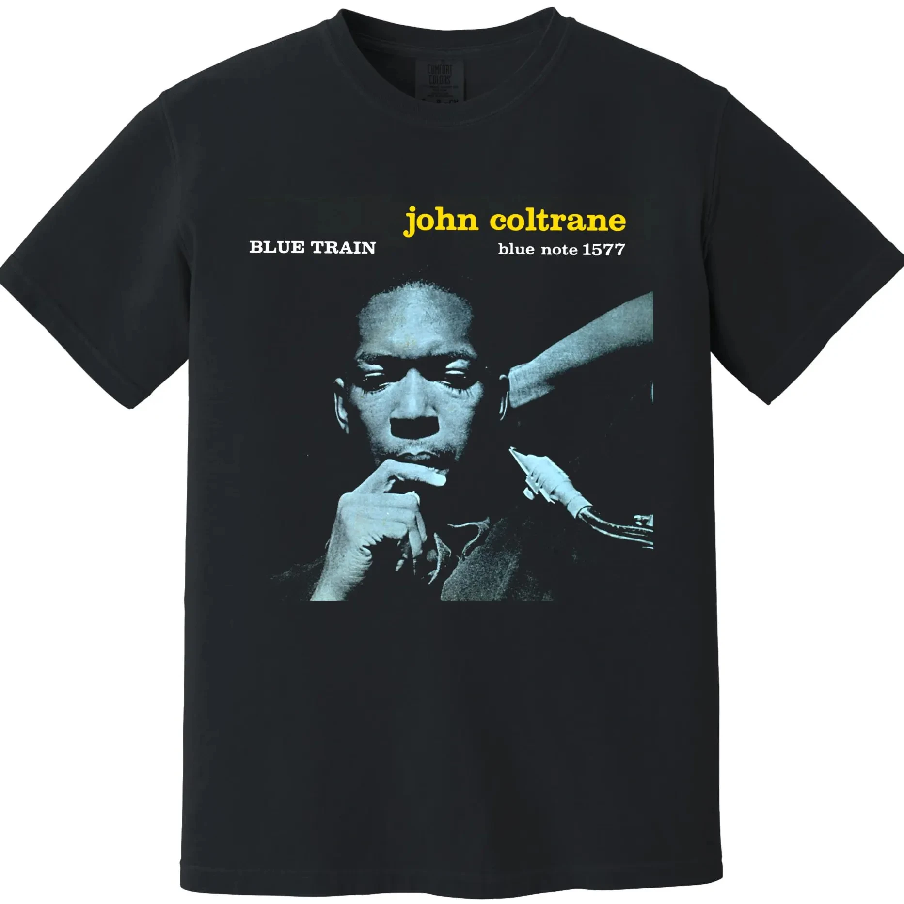 Camiseta Coltrane Heavyweight - Blue Train, Blues Sound Records, Álbum de Jazz, John, Sonny Munk, Miles Davis