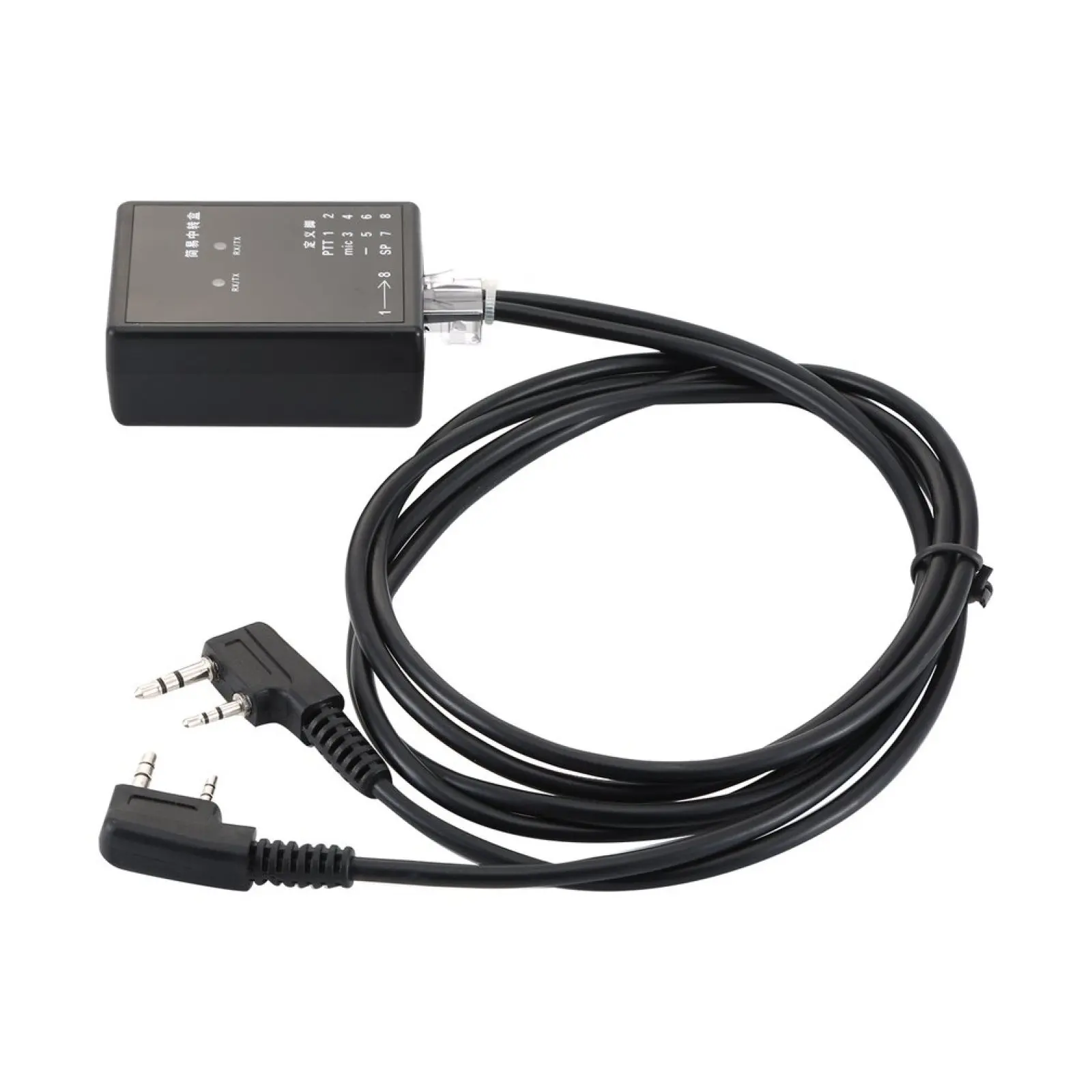 For Baofeng Walkie Talkie Repeater Box K-Plug Two-Way Relay RX/TX for Baofeng UV-5R Bidirection Radio U-V V-U Cross Band
