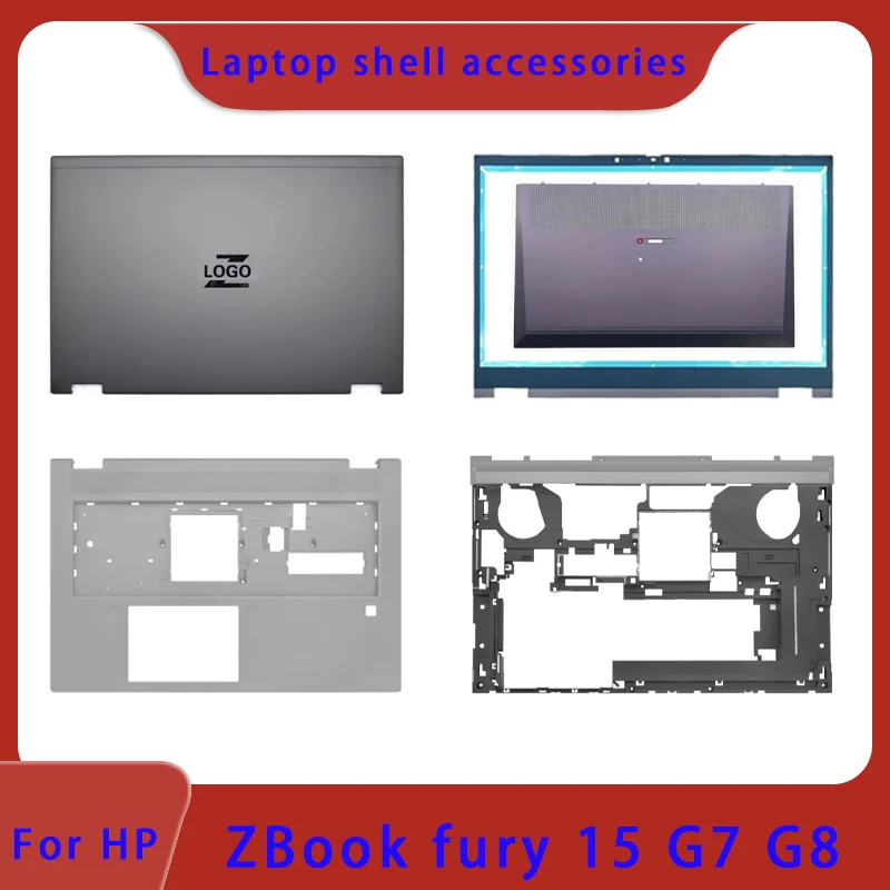 

Suitable for HP ZBook fury 15 G7 G8 laptop LCD screen back cover front panel palm rest upper bottom base cover replacement shell