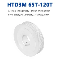 1pc 65T-120T HTD3M Timing Pulley Bore 5-25mm 65 68 70 72 75 76 80 90 100 110 120 Teeth Synchronous Wheel For Belt Width 10mm