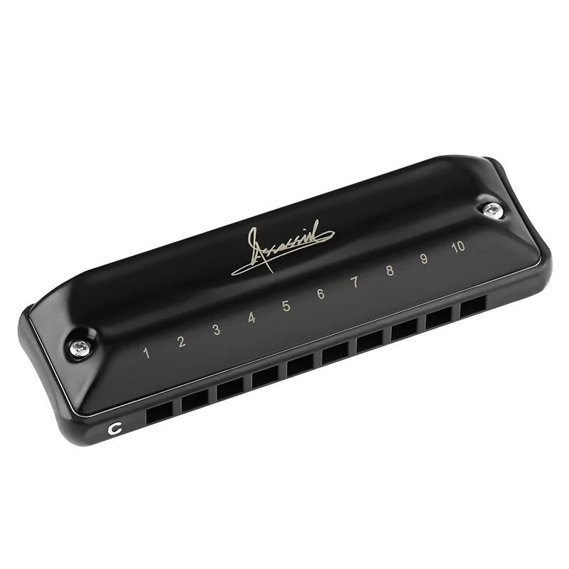 Blues Harmonica JDR C Harmonica Key of C 10 Holes 20 Tones Harps for Adults Kids Professional Beginners Mini Mouth Organ