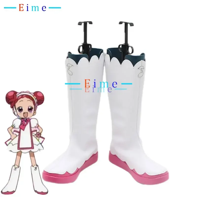 Harukaze Doremi Cosplay Shoes  Anime Magical DoReMi Cosplay Props Halloween Carnival Boots PU Shoes Custom Made