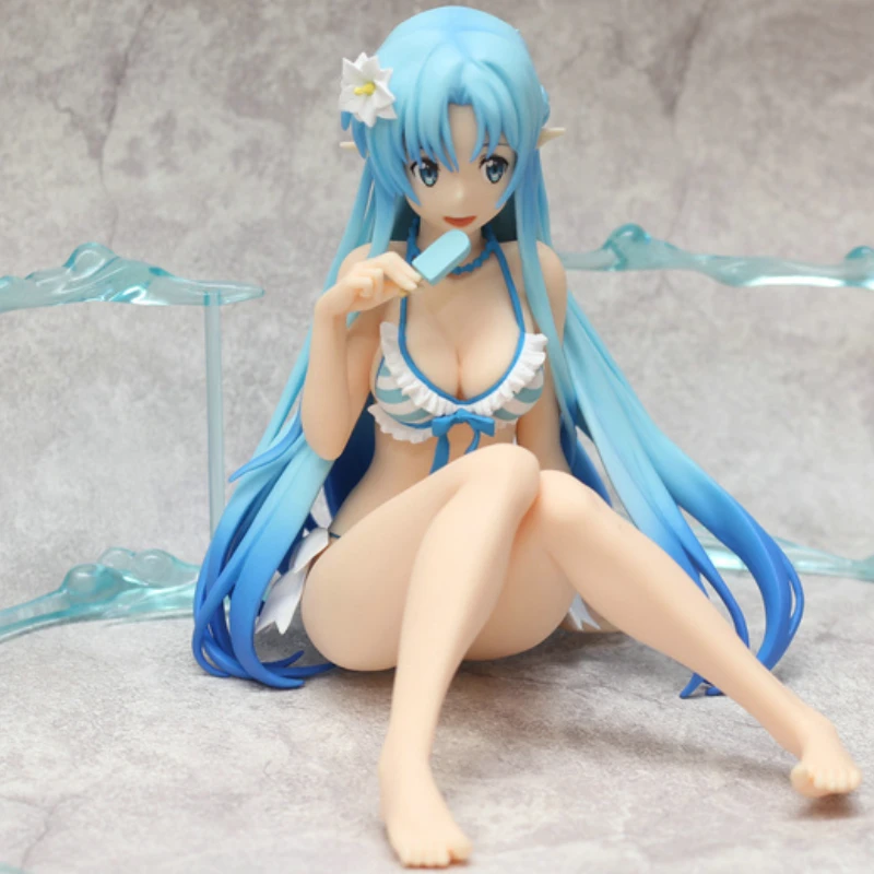 In Stock Original Bandai BANPRESTO EXQ Water Fairy Yuuki Asuna Action Figure Animation Toy Gift Model Collector Anime Genuine