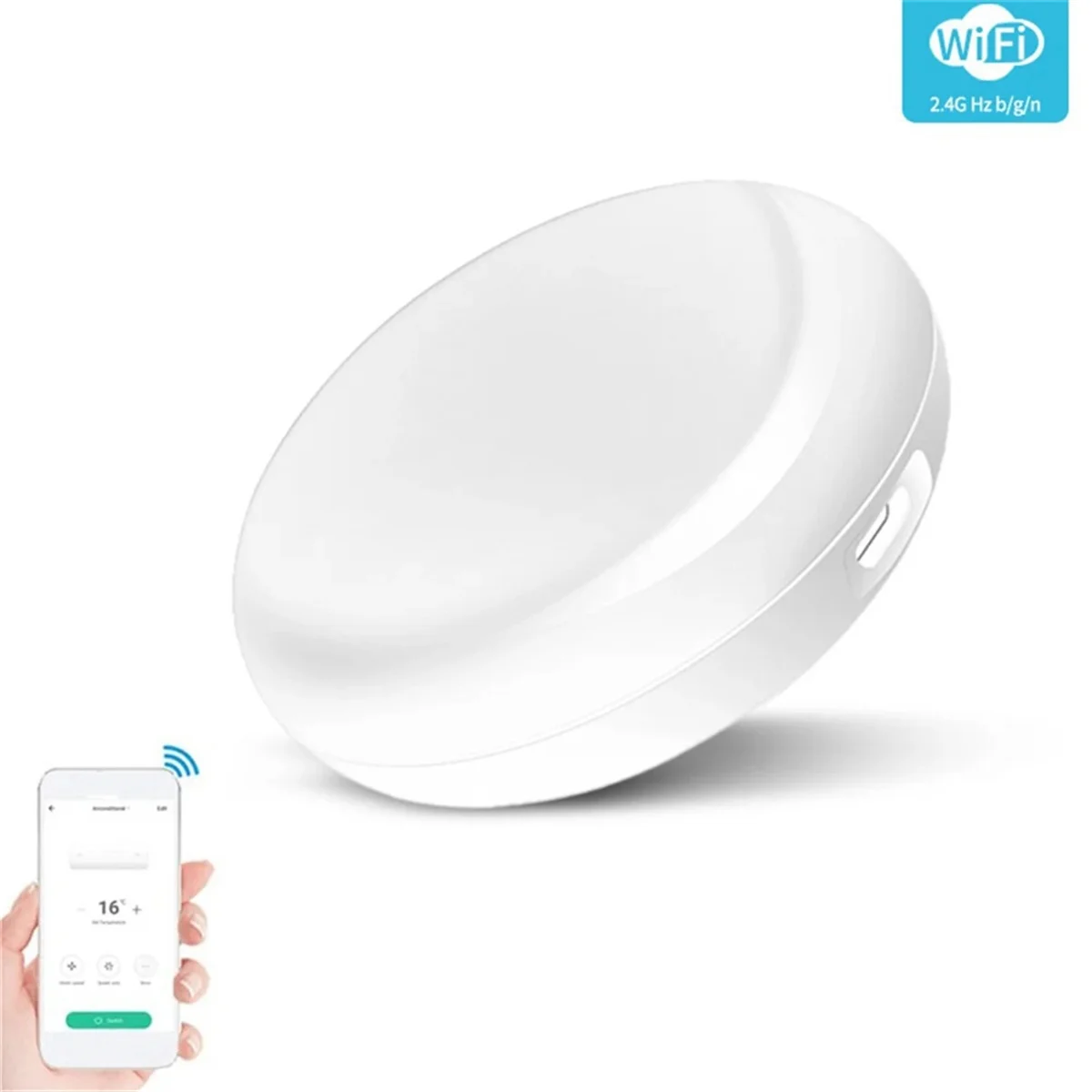 

Y23A Tuya Smart WiFi Универсальный ИК-пульт дистанционного управления для ТВ, модули автоматизации кондиционера, работает с Smart Life Alexa Home