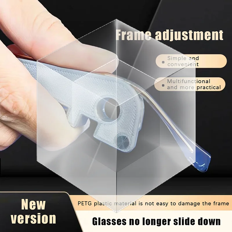 Multifunctional Eyeglass Frame Adjuster Tool Temple Bending Correction Glasses Repair Accessory
