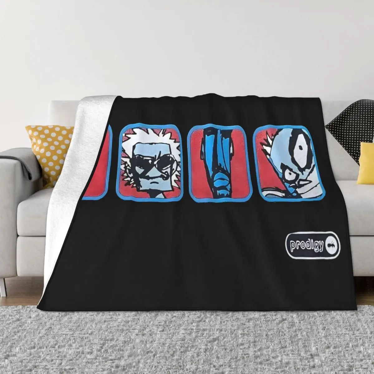 Reprinted 1997S The Prodigy Home Bedroom Throw Blanket Custom Blanket Personalized Throw Blanket