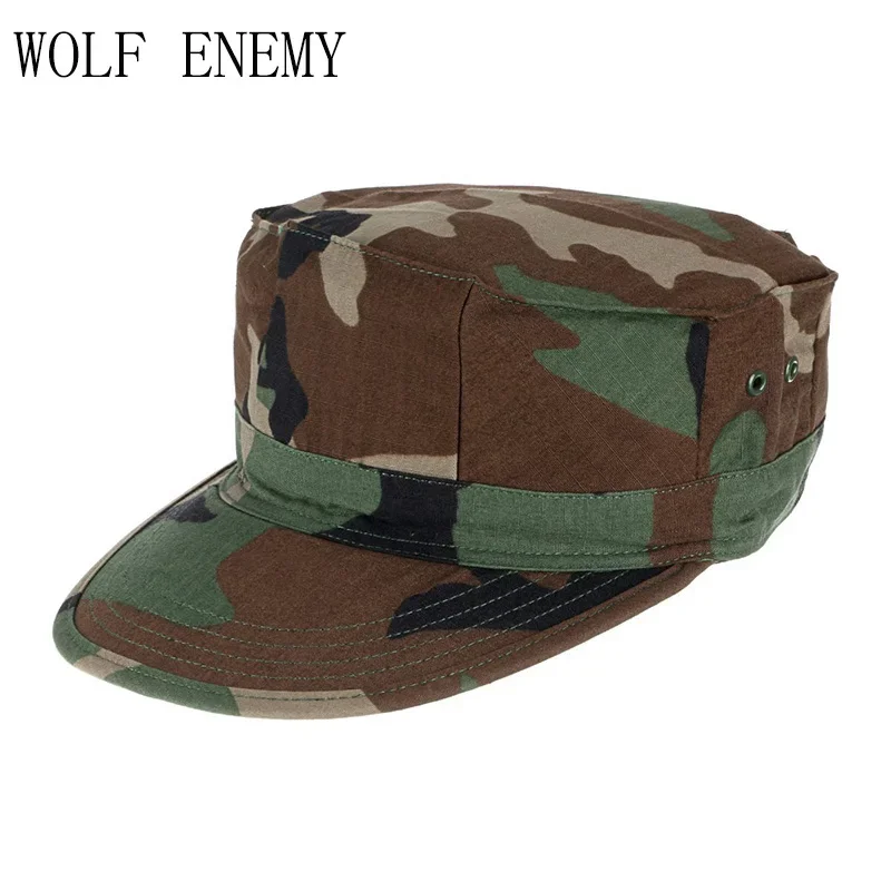 Tactical Cap Woodland Digital Multicam Hunting Caps Camouflage Outdoor Sports Hats Sun Fishing Tactical Hiking War Games Caps