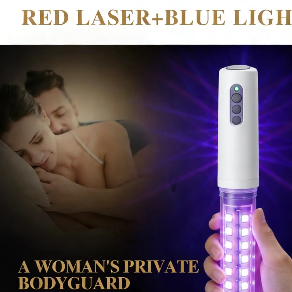 Female Vaginal Tightening Rejuvenation Wand Cervical Rehab Laser Therapy for Vaginitis Gynecological Inflammation