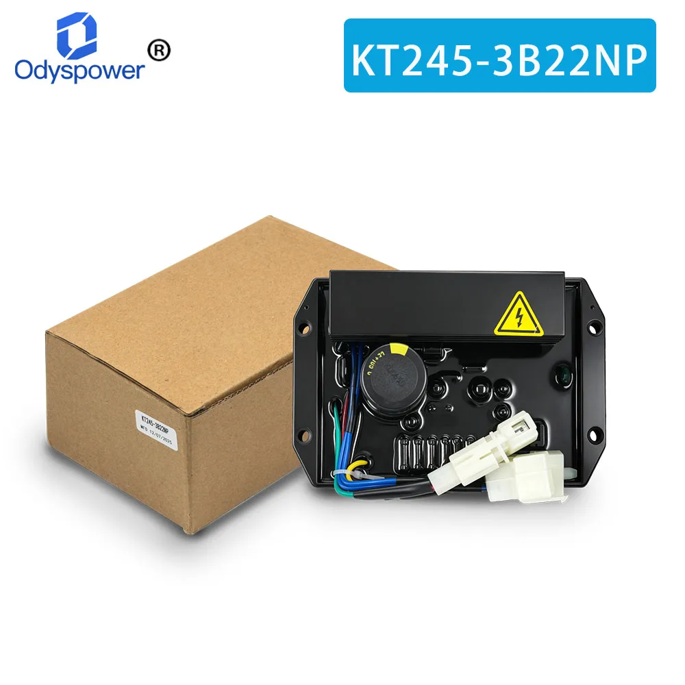 

Регулятор напряжения KT245-3B22NP AVR, 9-проводной, для 3-фазных генераторов
