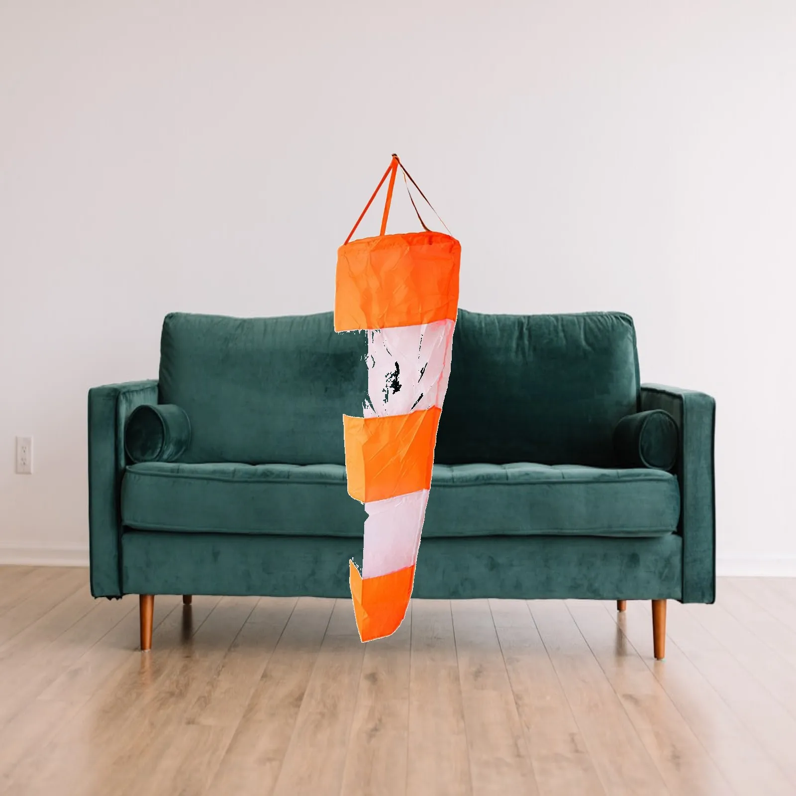 Airport Windsock Outdoor Reflective Wind Measurement Sock Bag Oxford Cloth for Meteorology Agriculture Oil Exploration