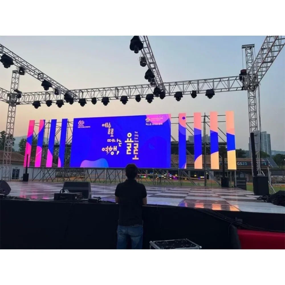 P2.6 P2.9 P3 P3.91 500x1000mm Modular IP65 Waterproof Outdoor Rental LED Display Screen HD LED Video Wall Panel for Stage Events