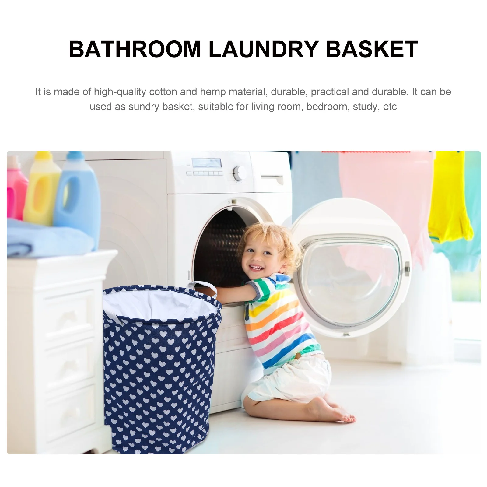 

1Pcs Portable Drawstring Clothing Storage Case Home Folding Organizer Modern Design Large Capacity Dormitory Use