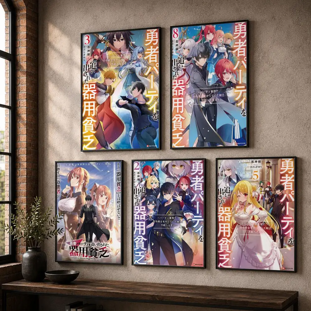 Popular Anime Jack of All Trades Party of NoneS Painting Calligraphy Canvas Posters Wall Art for Home/Office/Dorm/Living/Bedroom