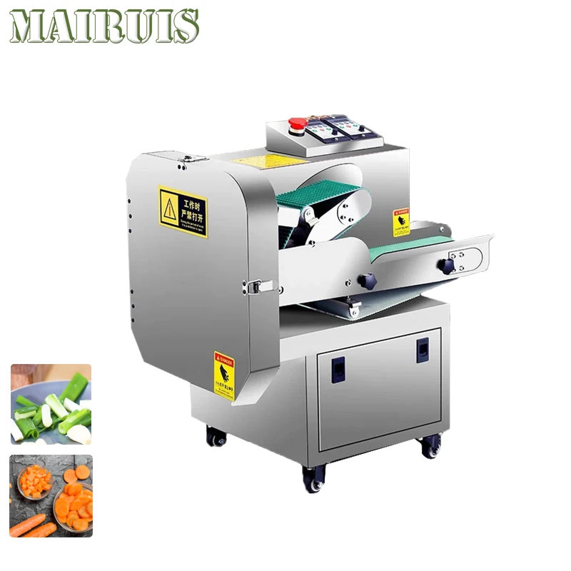 Multifunktionaler Gemüseschneider, vollautomatisches Elektrisches Schnitt- und Frühlingszwiebeln, Sauerkraut- und Pfefferschneiden und Schneiden