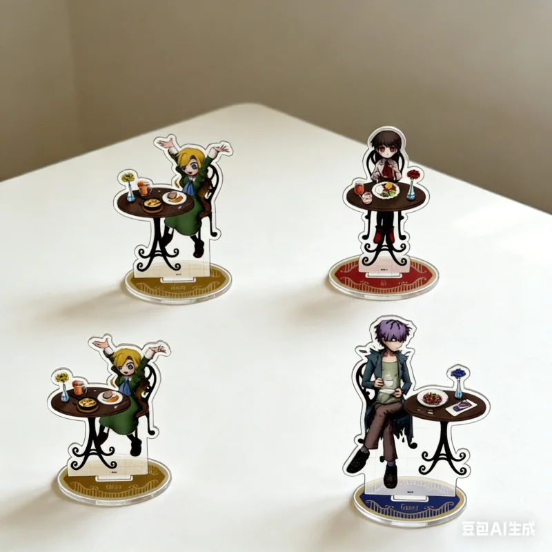 Game IB Mary Garry Anime Cosplay Acrylic Standing Sign Board Decorative Items Animation Peripheral Gifts For Friends