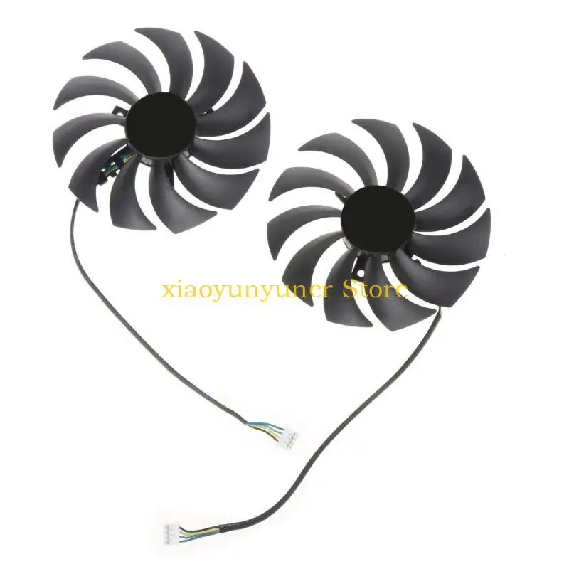 

P9JB 4Pin 12V GPU Cooling Fan for ZOTAC RTX3070 LHR 8GB AMP Holo Video Card 1PC / 2Pcs GAA8S2U Graphics Card Cooling Fan
