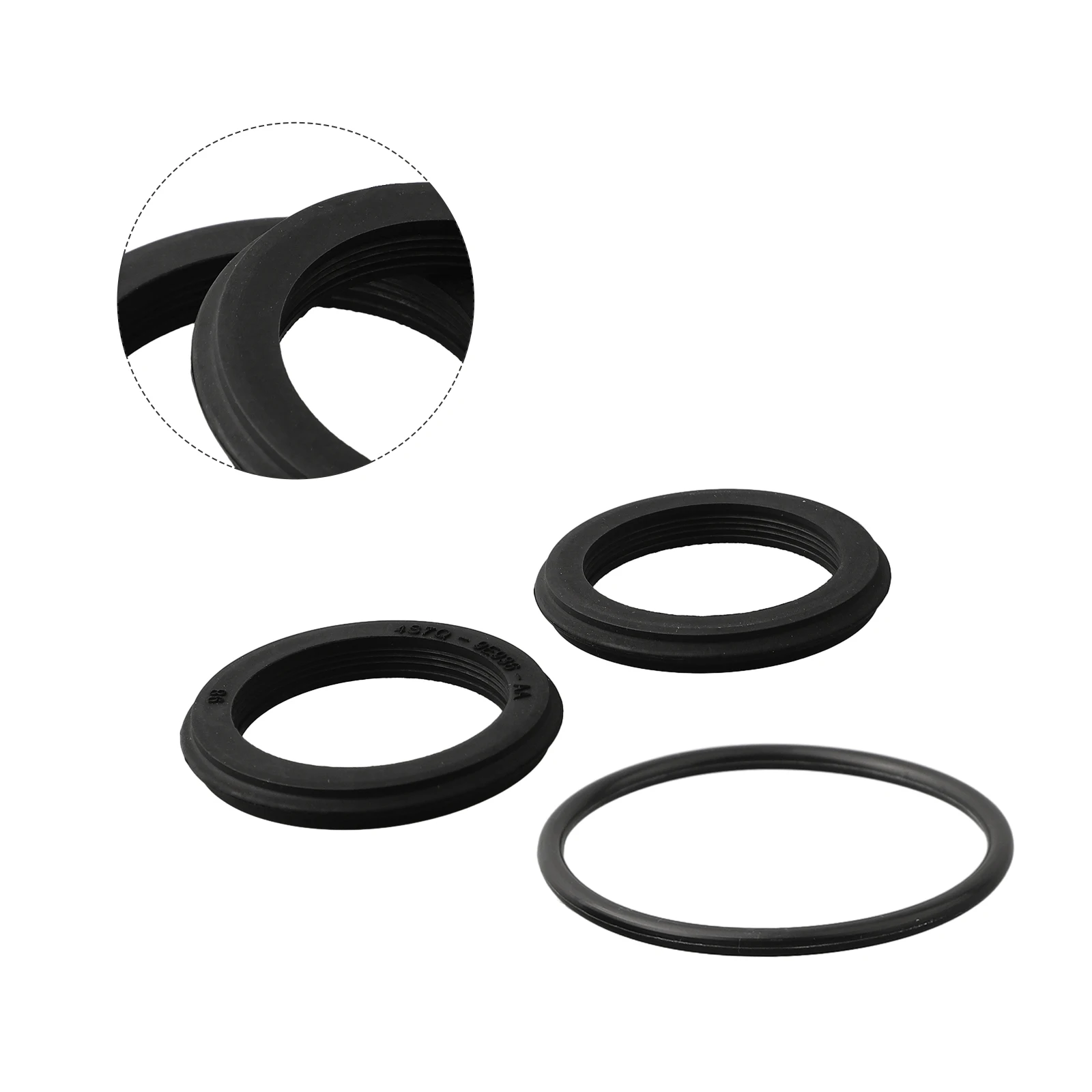 3pcs Throttle Body Gasket Seals For Land Rover LR3 For Range Rover Sport 2005-2013 LR008353 1316152 Car Accessories