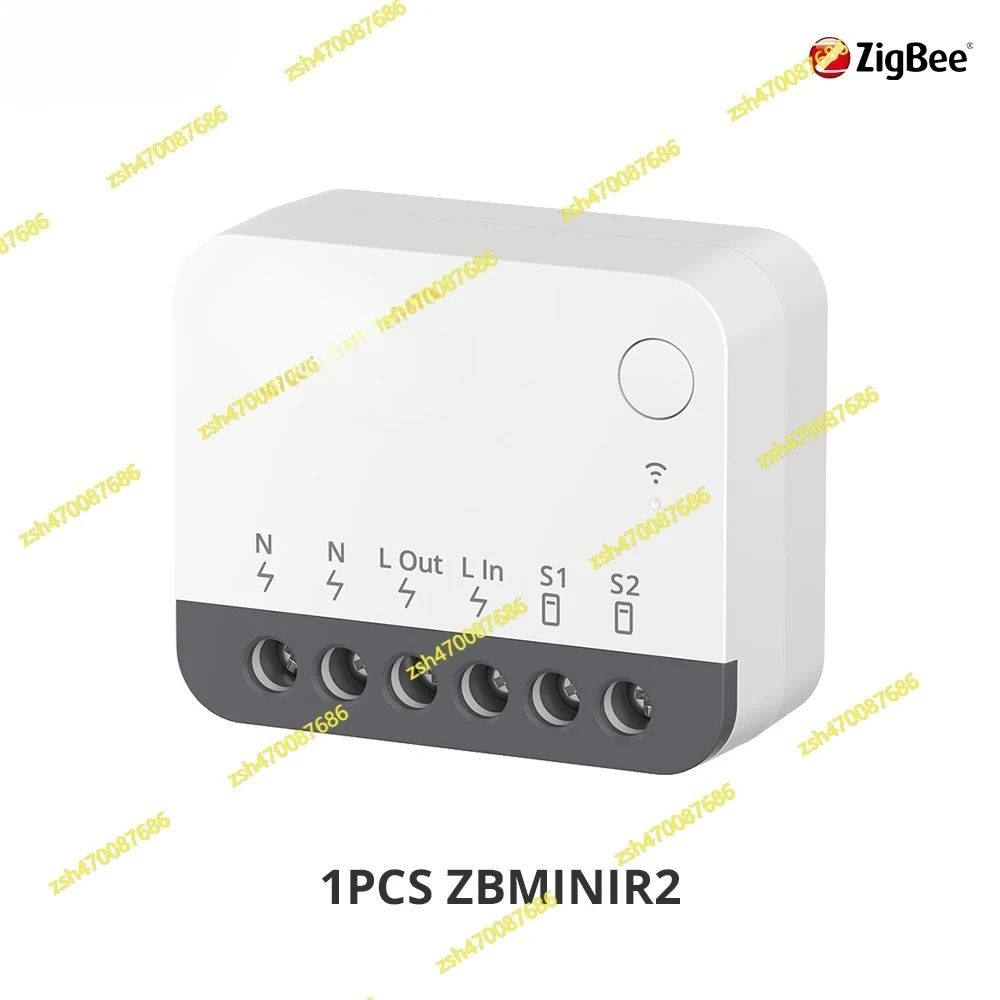

ZBMINIR2 Extreme Zigbee Smart Switch, съемное реле, внешний переключатель, дистанционное управление через eWeLink, совместимый с Zigbee Hub