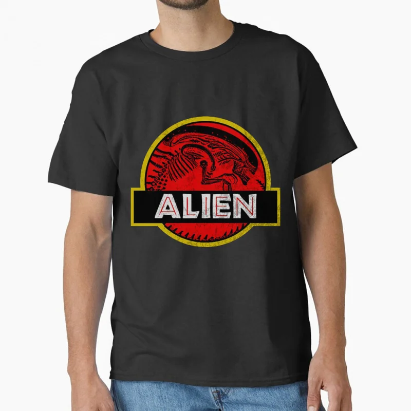 

0731 Xenomorph 80s vintage Horro movie Alien Ellen Ripley Sacry sic fi Space monster Gift T shirt large size Tops S-6XL