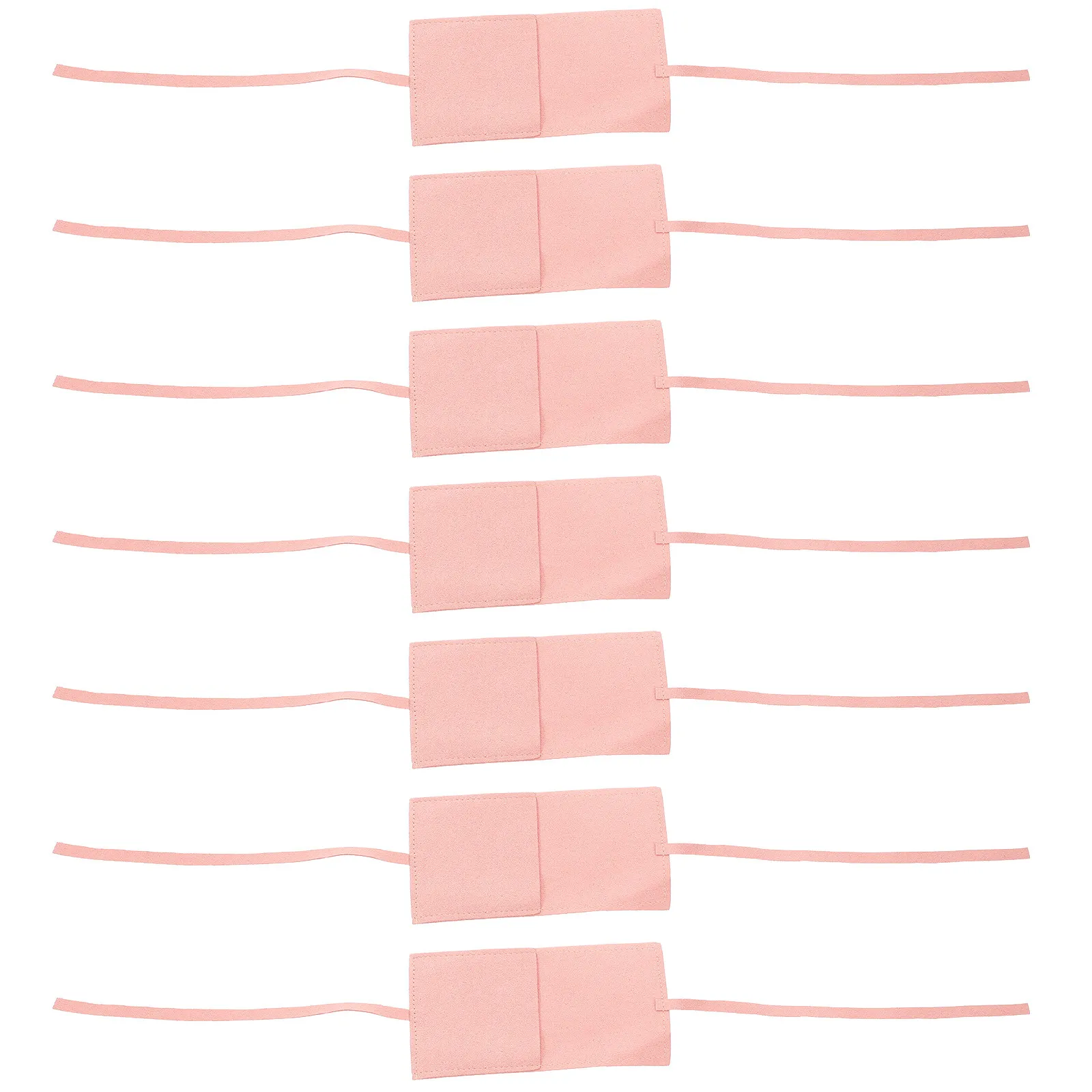 

10Pcs Microfiber Jewelry Bag Small Pouch for Women Jewelry Storage Organizer Reusable Gift Pouches Bulk Wedding Holiday Present