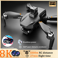 S135 Pro 5G 8K Professional FPV Drone Camera 3-Axis Gimbal GPS 360° Obstacle-avoiding Brushless Quadcopter Follow Drone Gift Toy