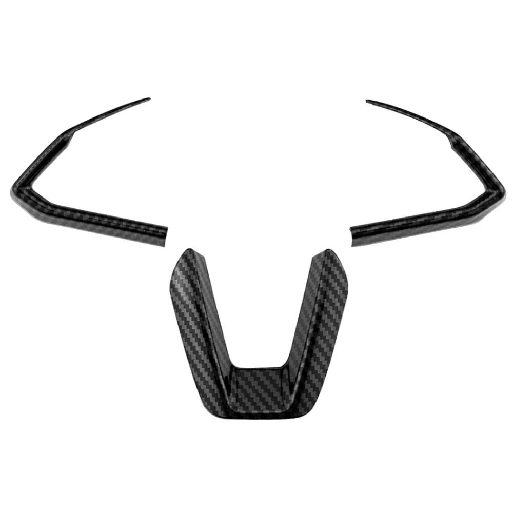 3Pcs/set ABS Car Steering Wheel Trim Sequins Cover Sticker for Mazda 3 6 CX3 CX-3 CX-5 CX5 CX8 CX 9 Axela ATENZA 2017 2018 2019