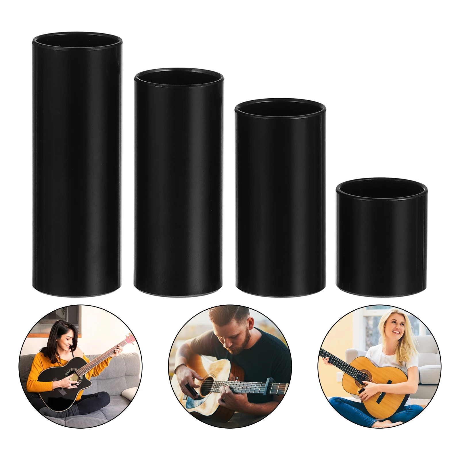 

1Set Guitar Slide Bar Finger Cover Metal Slide Guitar Easy to Use Sturdy Trustworthy Tool for Multiple Jobs Finger Cover