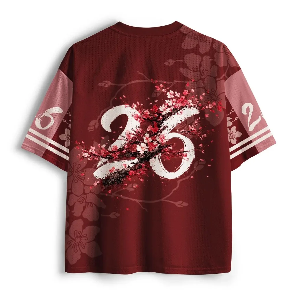 Sommer Neuer Stil Japanischer Lässiger Harajuku 3D-Druck Sport Schnelltrocknend Atmungsaktiv V-Ausschnitt Herren-T-Shirt Y2K Modische Lässige Familienkleidung – Detail 6