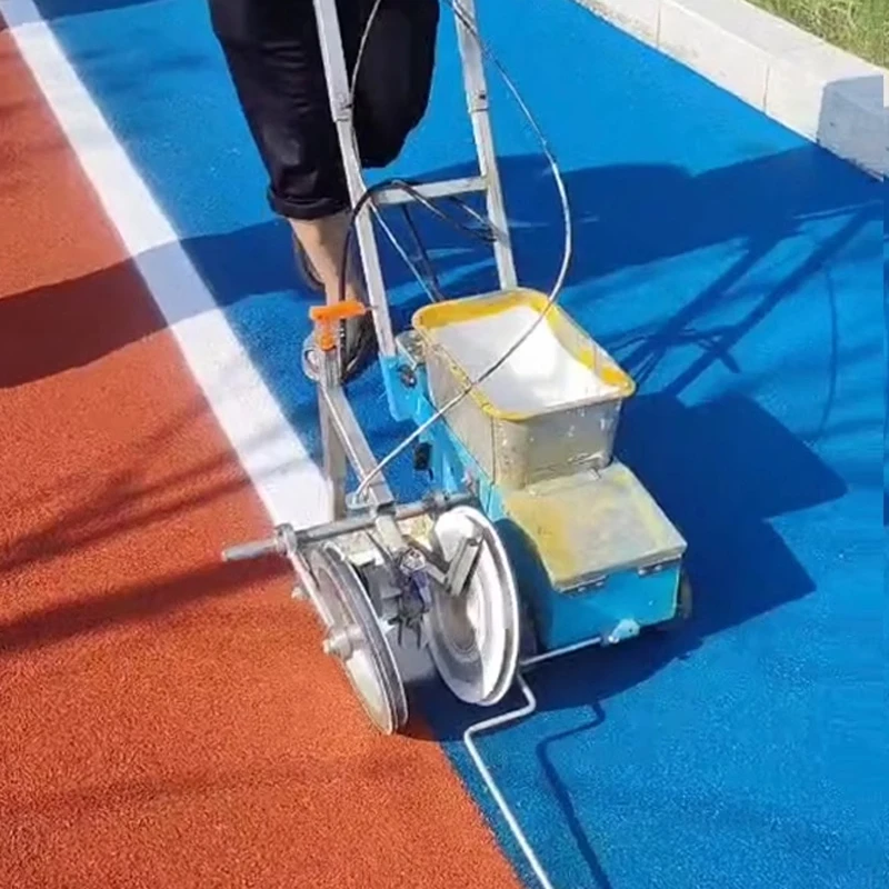 Manual Line Marking Machine Road Marking Sprayer Highway Parking Space Marking Tool Paint Line Marking Cart