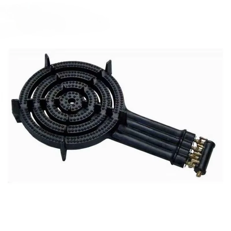 Extremely durable cast iron wok burner