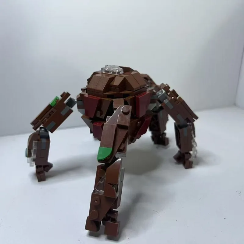 15cm Project Hail Mary Rocky Building Blocks Action Figures Brown Stone Spider Four Legs Rocky Monster Bricks Assemble Toys Gift view 4