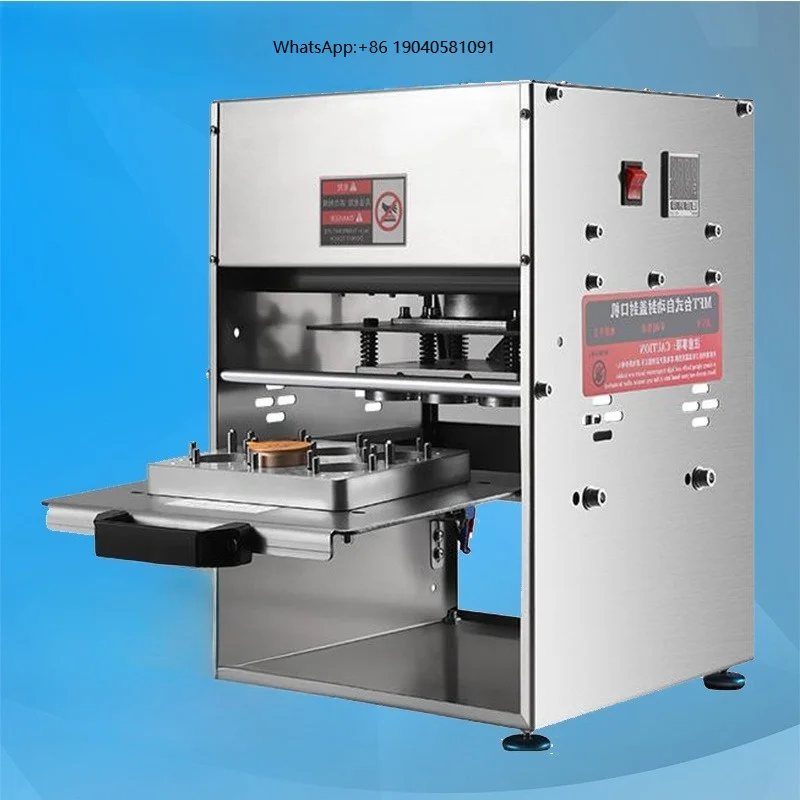 Electric Film Sealing Machine for Yogurt Cups Ice Cream Bowls Plastic Cup Paper Box Aluminum Foil Box Sealing Sealing Machines