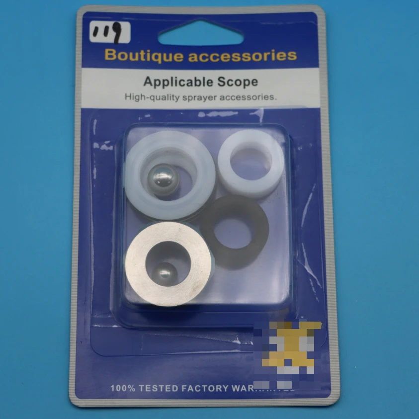 9170 9175 9190 9195 طقم إصلاح وقضيب المكبس للبخاخ بدون هواء شحن سريع #4