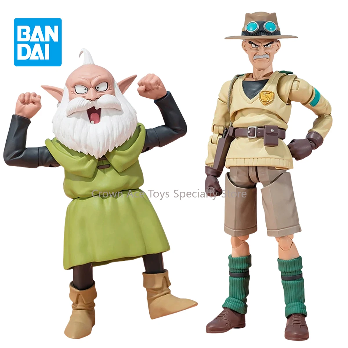 Bandai S.H.Figuarts Rao & Thief Sand Land SHF Nice Anime Action Figure Collectible Model Trendy Toys Boys Girls Birthday Gifts