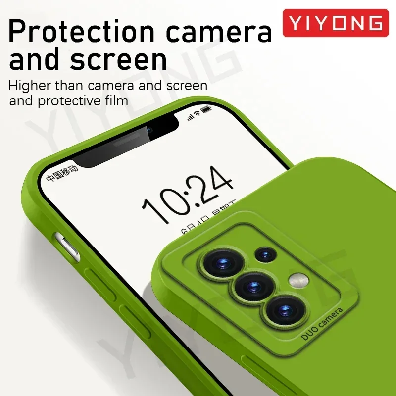A52 A53 Case YIYONG Silky Soft Liquid Silicone Cover For Samsung Galaxy A52 s A52s A53 A54 A55 A 54 53 52 5G Global Phone Cases