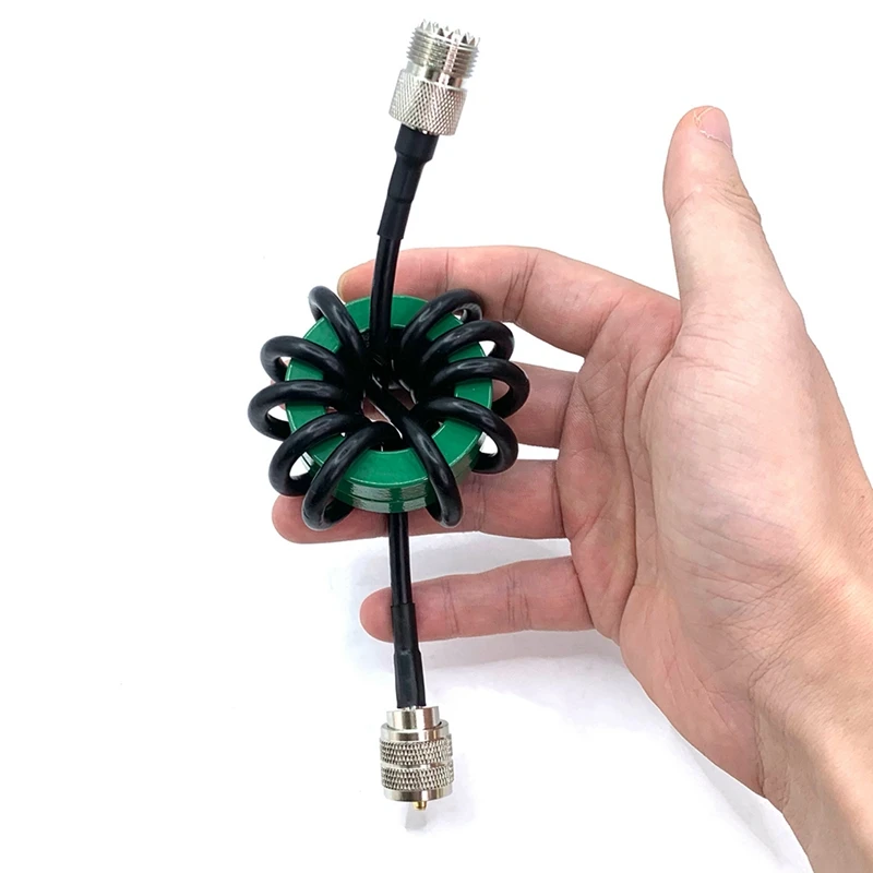 

Коротковолновое магнитное кольцо 1,8-30 МГц, 200 Вт для частотного коротковолнового радиотестирования, синфазный ток, защита от помех-A86Z