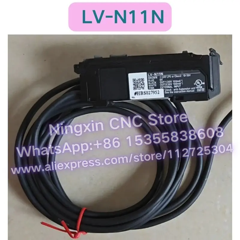 

Second-hand LV-N11N optical fiber amplifier Functional test OK Fast delivery