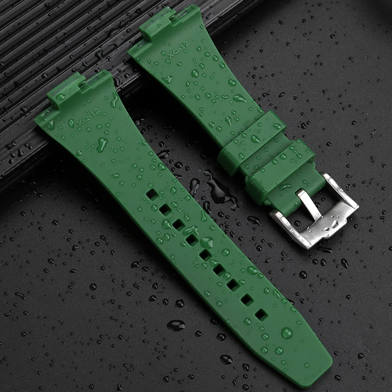 for Tissot PRX Super Player Series T137410A T137407A Watchband Outdoor Sports Waterproof Silicone Strap Watch Accessories