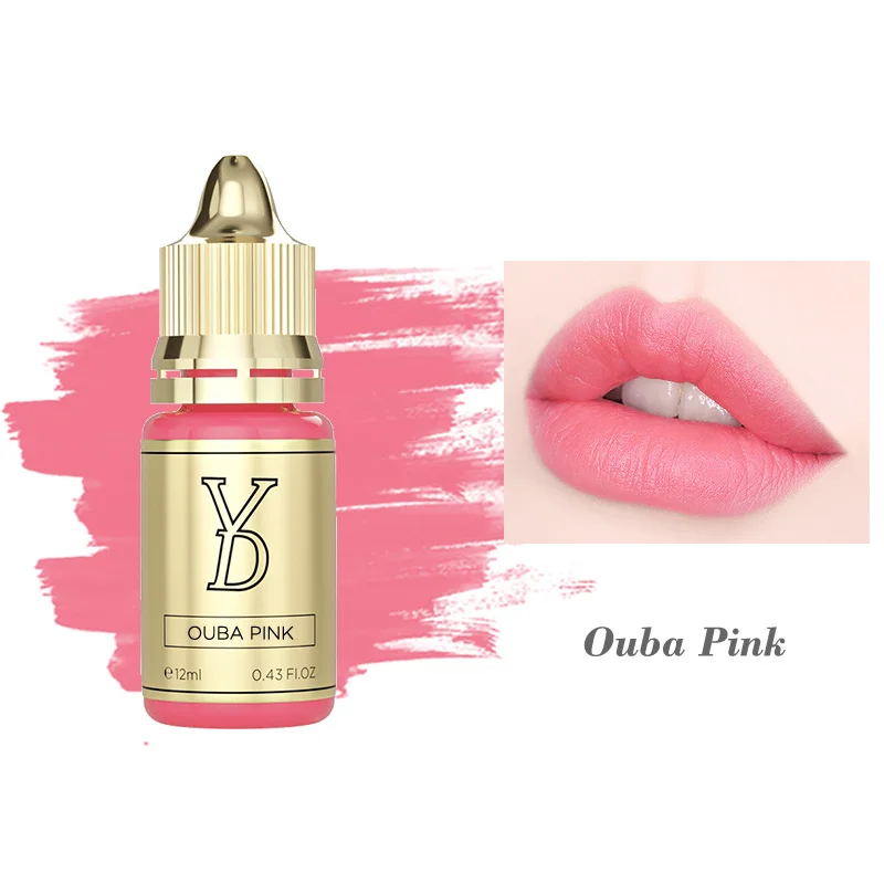 YD NEO 12ML Lip Tint Tattoo Pigment Ink For Semi Permanent Tattoo Makeup Microblading Lips Pigments 5 Colors Tattoo Paints Ink