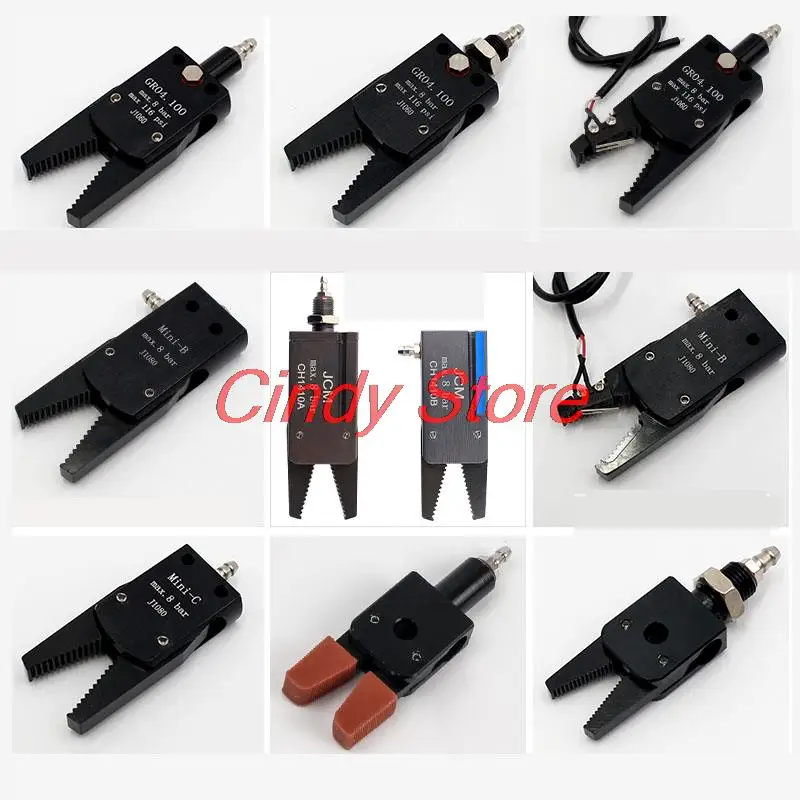 MINI gripper Pneumatic Mini Fixture J1080 Manipulator Accessories Mechanical Fixture Water Spout Clip for industrial robots