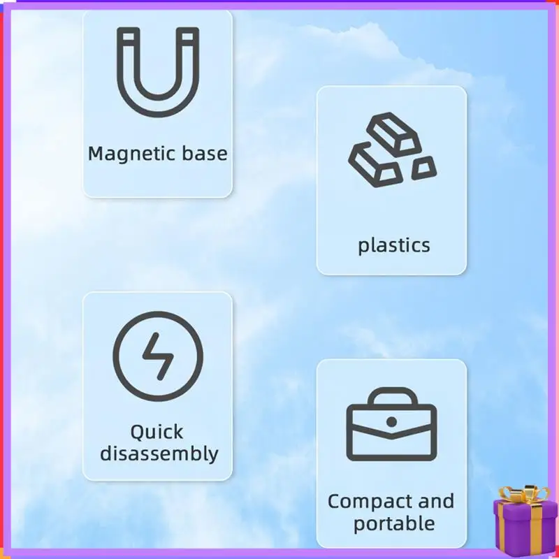 Advanced Magnetic Quick Release Adapter Mount For Insta360 Go 3 / GO3S Thumb Camera Rechargeable Charging Base Bracket