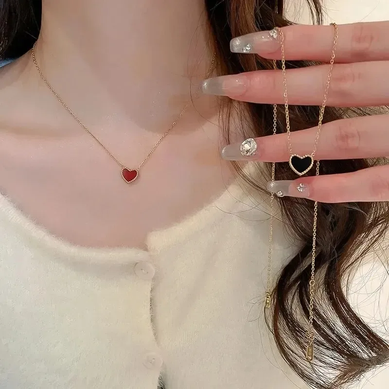 Collar Corazón Rojo