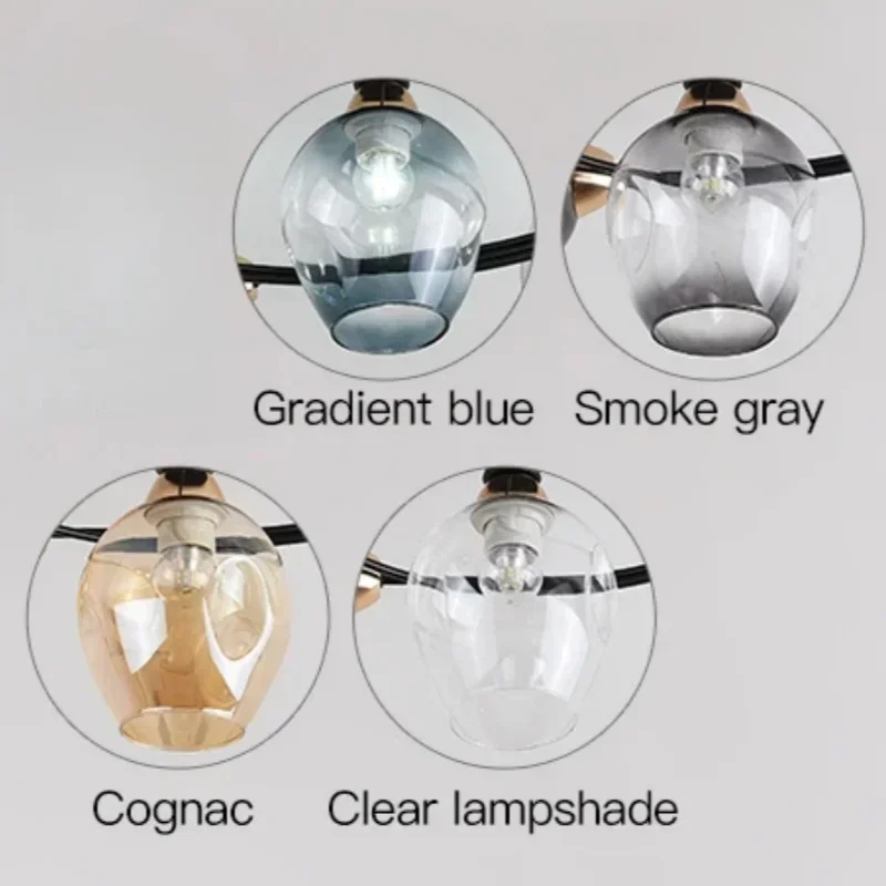 

6 Smoky Grey Glasses
