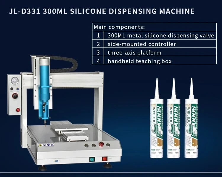 High Viscosity Automatic Silicone Three-axis Glue Dispensing Robot Glue Dispenser Machine