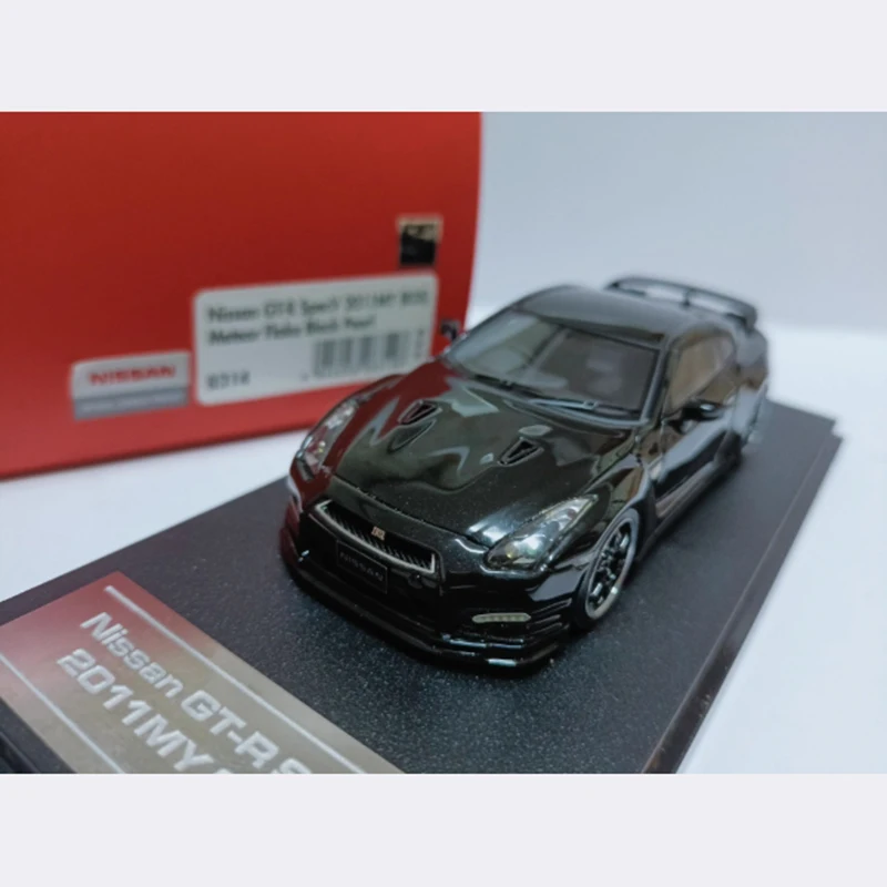 hpi 1/43 scale Nissan GT-R VSpec Alloy Model Car Adult Souvenir Static Display Collectible Toy Collection