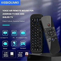 M8 Air Mouse with 2.4G BT5.0 Dual Mode For Google Voice Assistant Remote Control Wireless Mini Keyboard for Android TV BOX PC