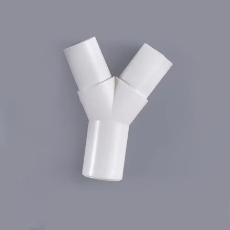 1-50PCS PVC plastic Y type tee Y tee vork waterleiding tee drip box tee joint 16mm/20mm