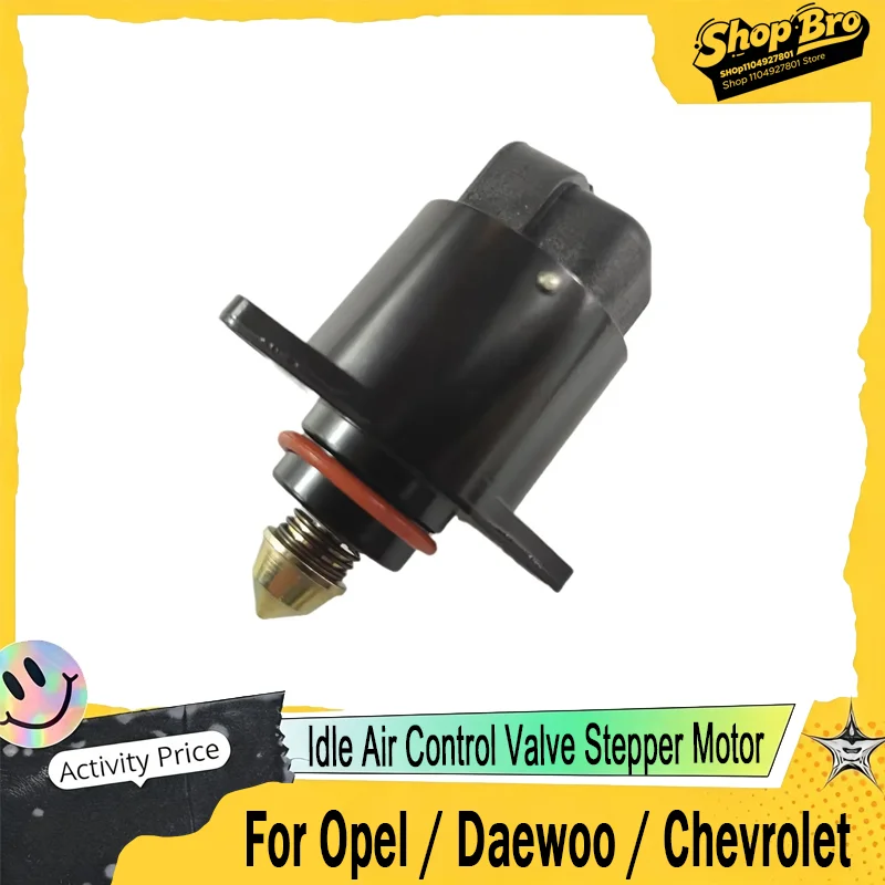 For Opel / Daewoo / Chevrolet, Idle Air Control Valve Stepper Motor OEM 17059602 / 93744675 / AC167 / 059602, Direct Fit.
